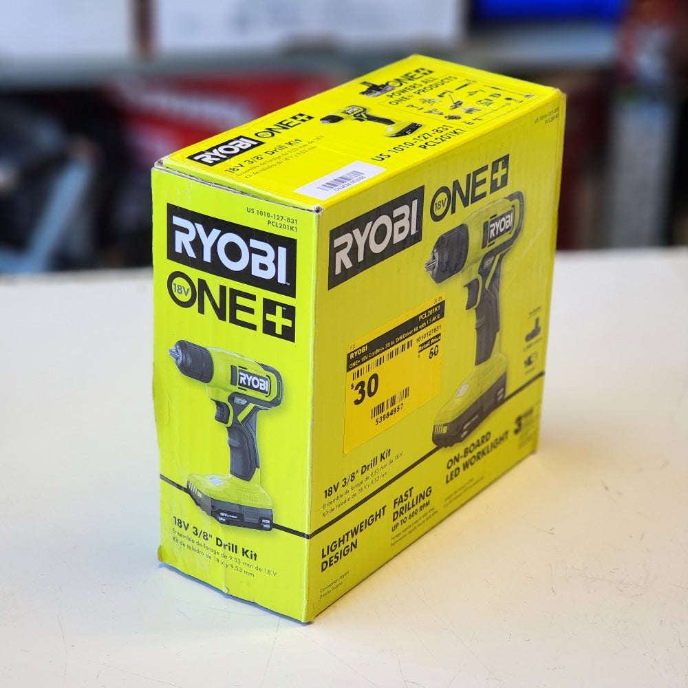 ONE+ 18V Cordless 3/8 in. Drill/Driver Kit With 1.5 Ah B ONE+ 18V Cordless 3/8 in. Drill/Driver Kit With 1.5 Ah B